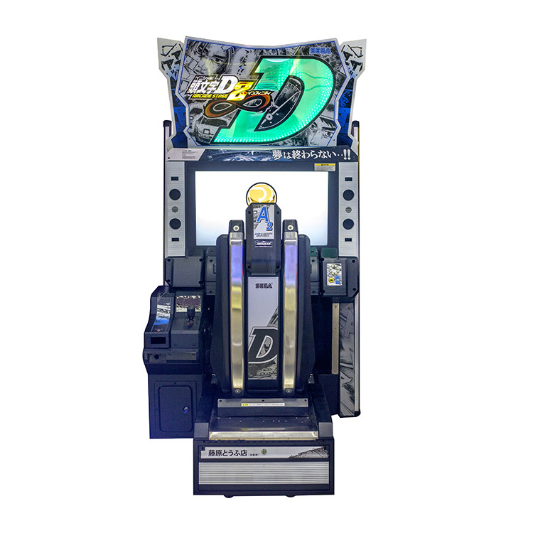 initial d arcade machine , 50HZ Electric Motorcycle Arcade Game Machine