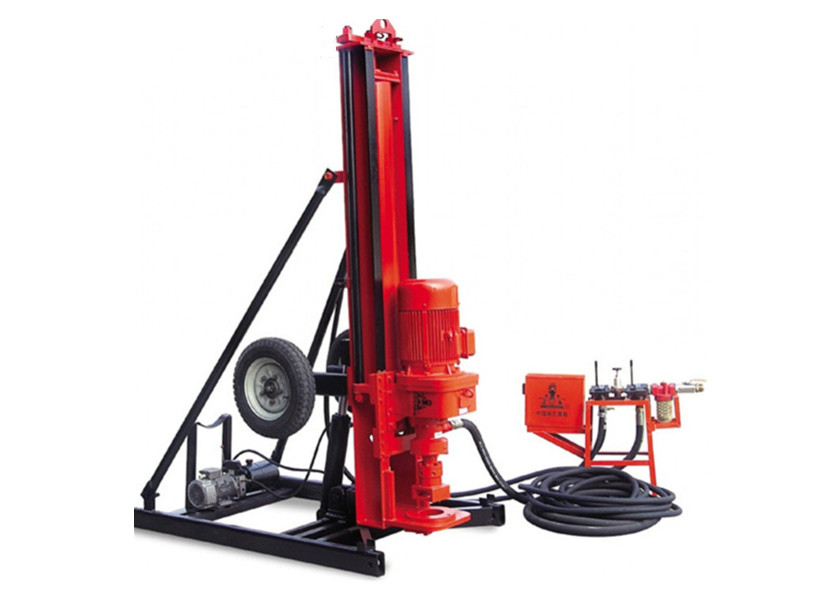50mm 60mm Mini Drill Rigs Underground Crawler With Air Compressor