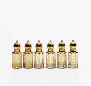 Quality High Quality Wholesale New Elegant Empty Glass Bottle Label For Roll On Perfumes 12ml wholesale