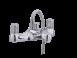 Quality Contemporary Chrome Finish Double Handle Bath Shower Mixer T8062D wholesale