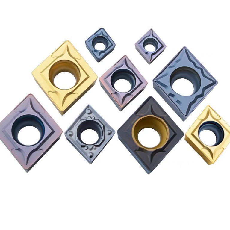 Precision Carbide CNC Insert For Stainless Steel Cast Iron Copper Aluminum Processing