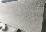 Red Stone Polished Granite Slabs Tiles Flamed Bush Hammered Color Uniformity