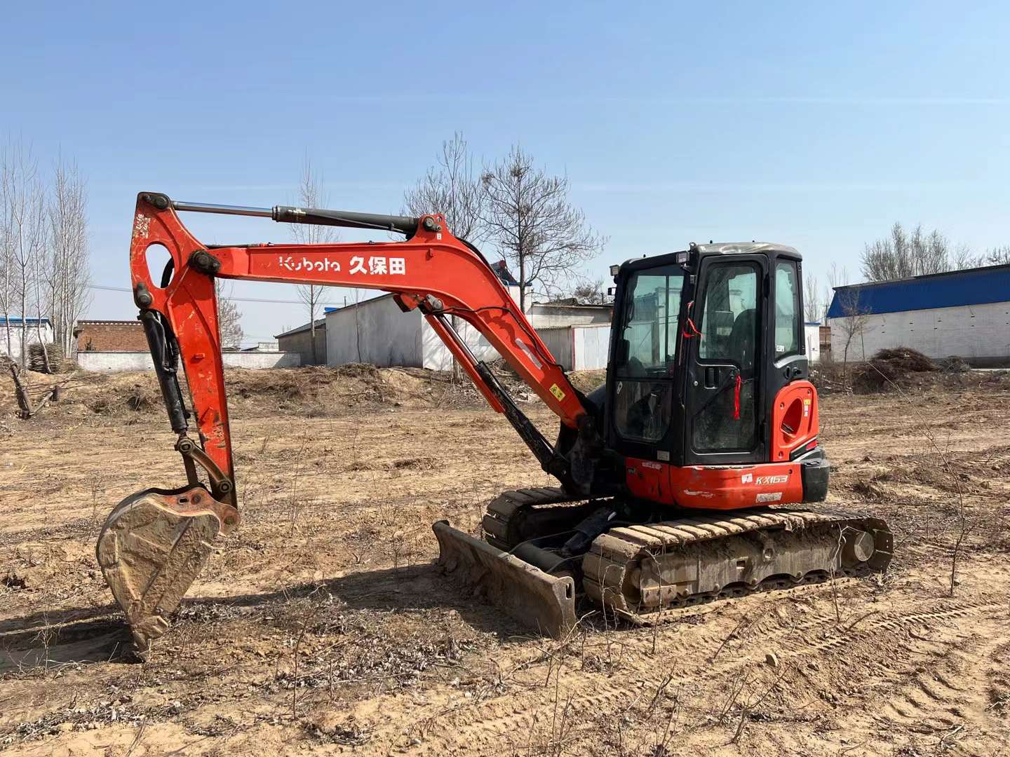 KX163 Hydraulic Crawler Excavator SH200 SK200 SY200 JS200 5520 KG In Any Color