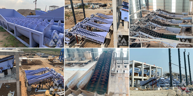 Construction Sand Washing Machine Water Saving And Hydropower