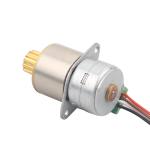 Metal Small Dc Stepper Motor , 15mm High Torque Gearbox Electric Motor SM1516