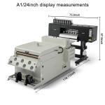 Commercial White Ink Direct To Film Printer 60cm 3 Head i3200 for accuracy