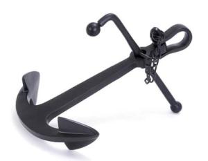 Quality CCS, BV, ABS, LR, DNV-GL, NK, KR, RINA, RS Approved Cast Steel, Welded Steel Admiralty Anchor wholesale