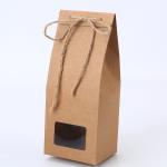 Biodegradable Food Safe Medium 250g Kraft Paper Gift Bags