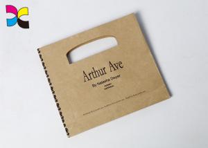 Quality Economic Recycled Printed Paper Bags With Lamination / Varnishing Surface wholesale