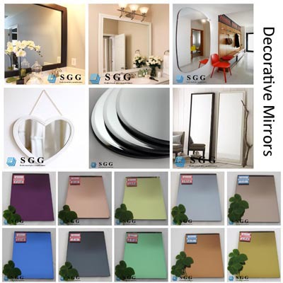 3mm 4mm 5mm Mirror silver