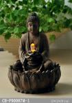 Small Lighted Tabletop Buddha Water Fountain