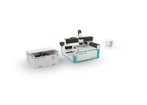 Quality 1000*1000Mm Small Waterjet Cutting Machine 420Mpa Intensifier Pump wholesale