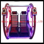 Amusement happy car rides, adult playground entertainment games