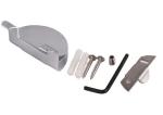 Chromed Stainless Steel Shower Window Squeegee SUS304 Zinc Alloy Glass Wiper