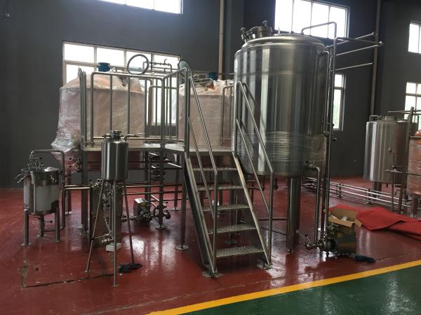 Small Capacity Beer Brewing System 10Hl Fermentation Tanks Stainless Steel