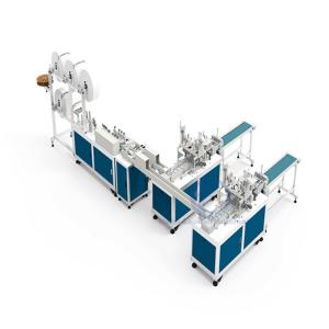 Quality Disposable Face Mask Maker Machine 4500 × 5500× 1830 Customizable Color wholesale