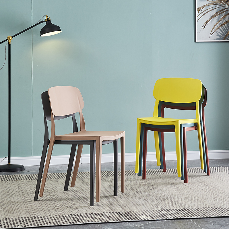 Mail Packing Y Stackable Garden Restaurant Plastic Colors Dining Chairs for Dining Room Furniture