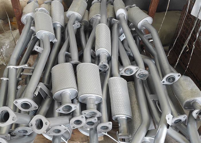 Straight Through Performance Aluminized Stainless Steel Exhaust Muffler