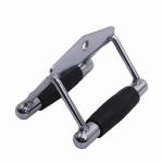 14*10.5cm Gym Fitness Accessories V Shape Rubber Grip Handles