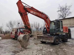 Quality 18 Ton Hitachi 170W-3 Used Wheel Excavator 0.82m3 Bucket Capacity wholesale