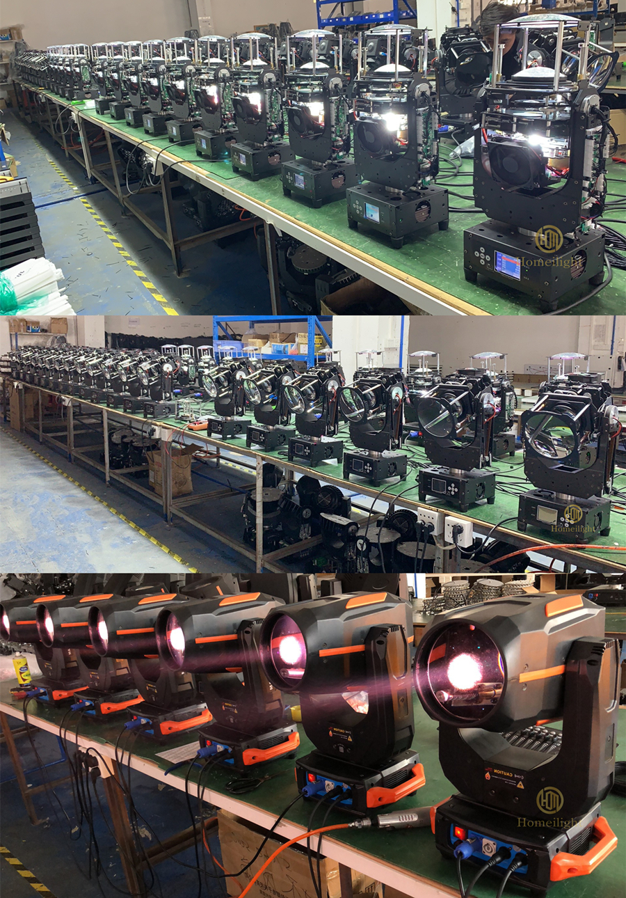 330 350 Sharpy Scan 260W R7 Beam Moving Head Light For Stage Lighting -20 50C 7950lm