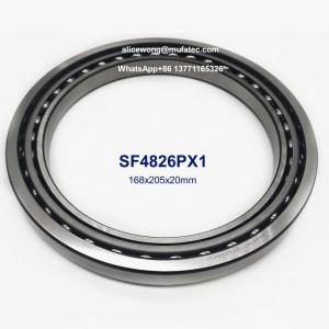 Quality SF4826PX1 Travel Large Excavator Replacement Bearings Steel Cage Ball Bearings 168x205x20mm wholesale