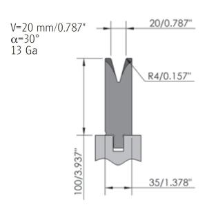 Quality Wila Single v die Custom Press Brake Dies For Hydraulic bending machine wholesale