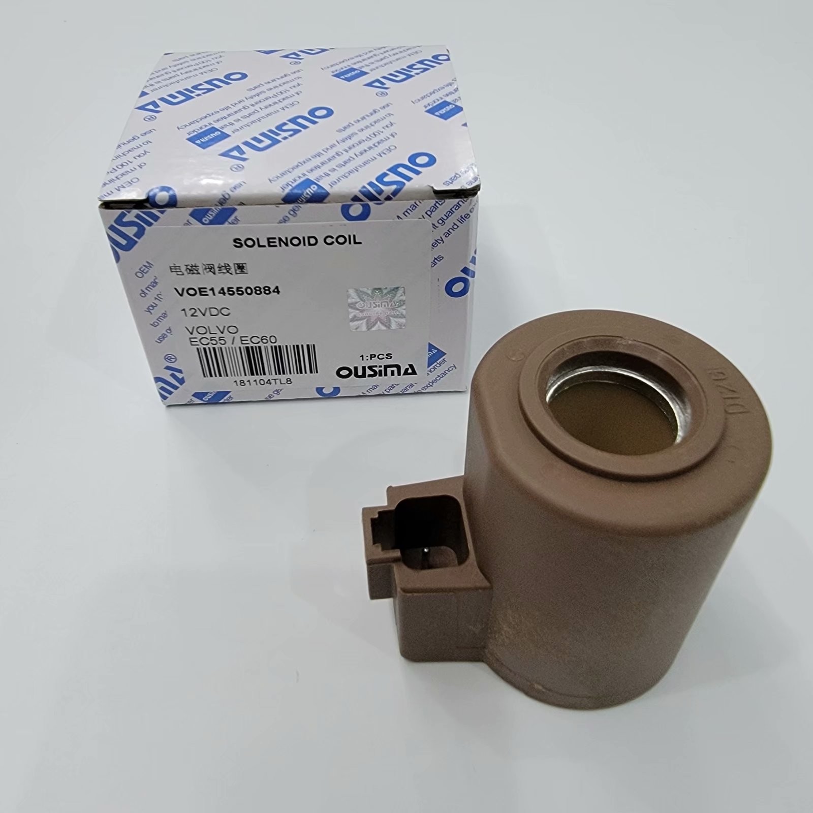 14550884 VOE14550884 12VDC Solenoid Valve Coil For EC55 EC60