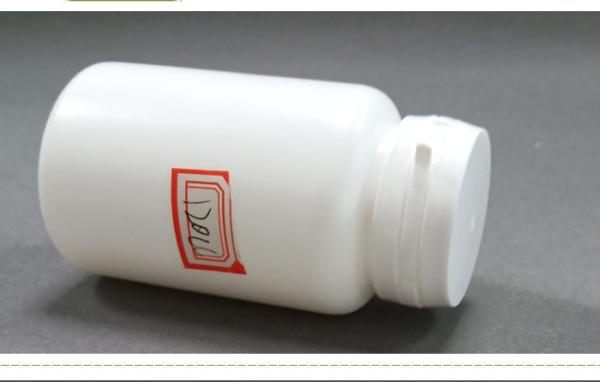 Medicine 120g Tear Pull Cover Health Care Product Bottle HDPE White Medicine