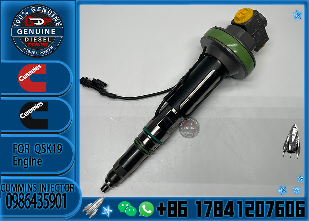 High performance QSK19 QSK38 QSK60 Engine Fuel Injector 2882077 0986435901 F00BJ00006