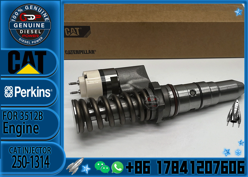 250-1314 reman Fuel Injector for Caterpillar CAT 3508 3512 3516 3508B 3512B 3516B