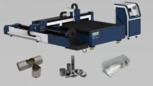 Quality LF3015CR 1500mm Fiber Laser Cutter CE Plate Tubes wholesale
