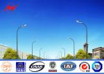 High Mast Square / Yard / Industrial Street Light Poles Conical Galvanized