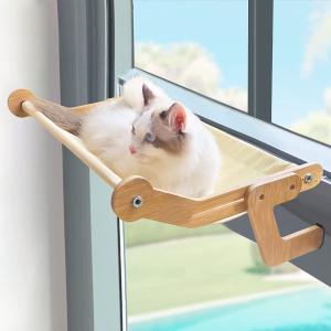 Quality Cat Hammock Window Cat Bed Hanging Type Cat Window Bed Amazon Wooden Hammock Cat Pet Cat Climbing Hanging Bed wholesale
