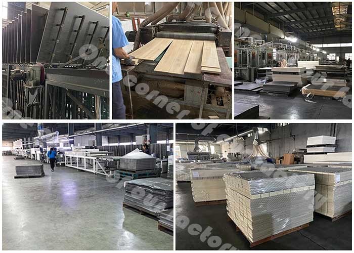 Click Lock System Rigid Core SPC Flooring Residential Sound Absorption