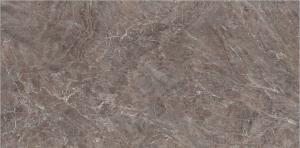 Quality Bathroom Porcelain Floor Tile , Non Slip Marble Tile Polished Surface Brown Color wholesale