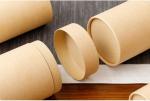 Circular Paper Tube Packaging Box , OEM CMYK / 4C Kraft Paper Tube