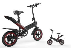 Quality Intelligent Folding Electric Bicycle 36V 6AH Battery Environmentally Friendly wholesale