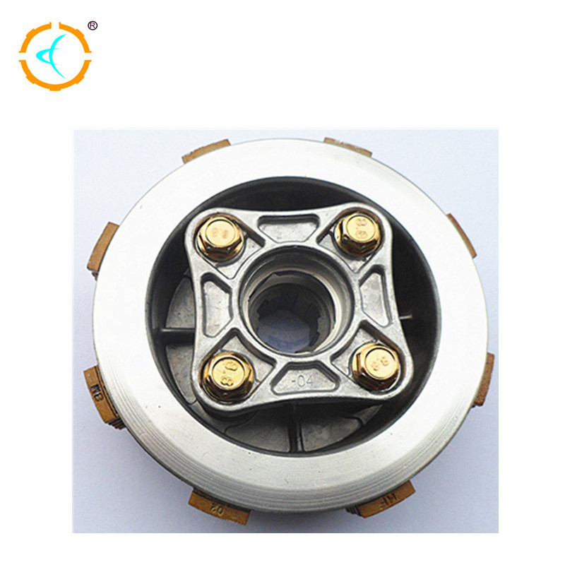 Chongqing Motorcycle Engine Assembly / Centrifugal Clutch Assembly Silver Color