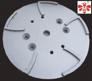 Quality White Diamond Cutting Blade , 10 Inch Grinding Head Diamond Cup Wheel Floor Grinding Plate wholesale