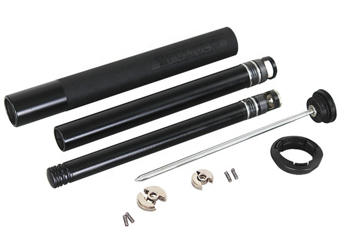 Alloy Steel Police Truncheon Telescopic Baton Anti-Riot Control Three-Knot Short Stick