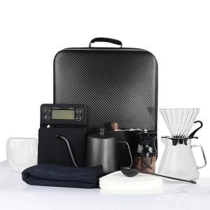 Quality Custom Logo Eco-Friendly Portable Coffee Brew Travel Accessories Bag for Barista Group wholesale