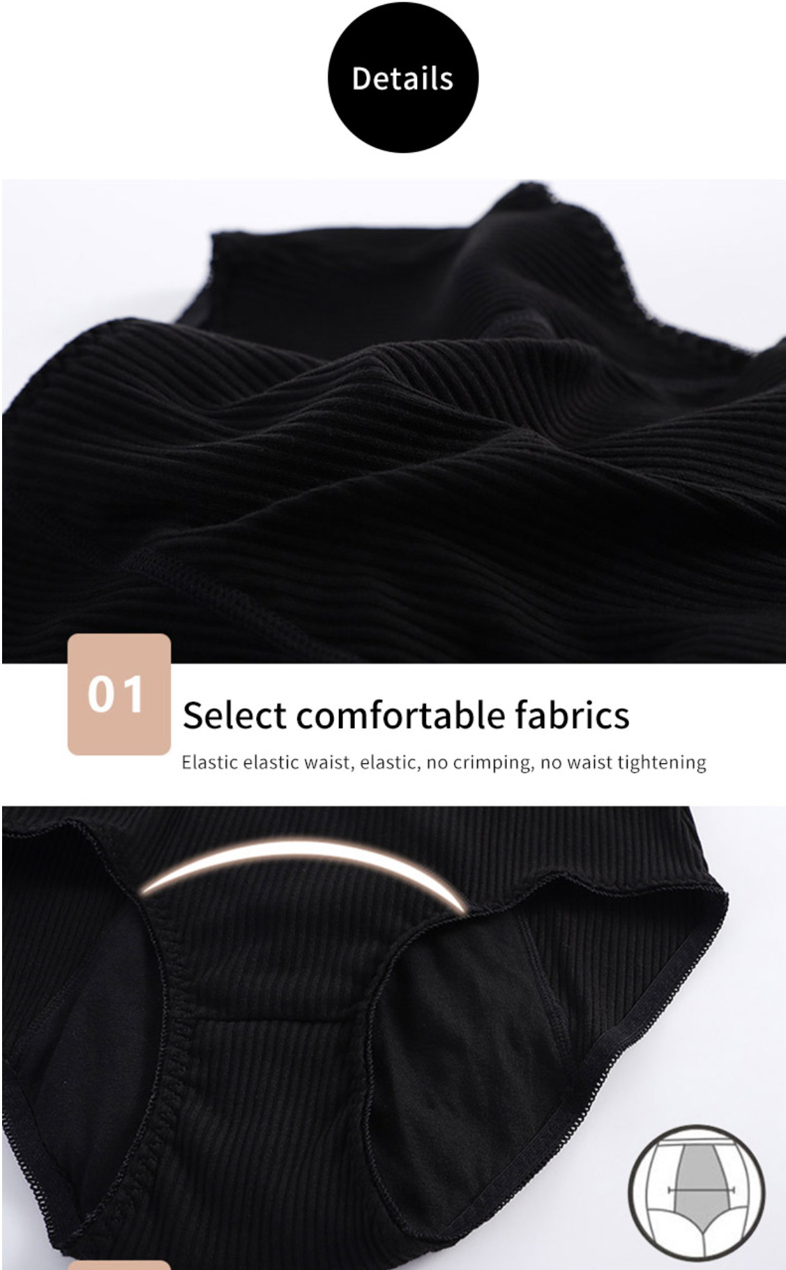 Youth Menstrual Period Panties Underwear Ladies Quick Dried Undies Nylon Washable Menstrual Panties