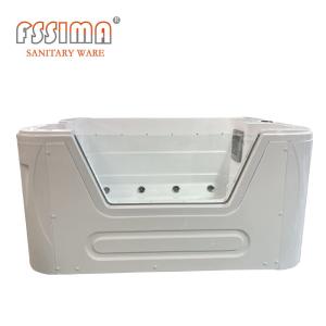 Quality Rectangular Baby Massage Bath Tube Computer Control Freestanding Whirlpool Bathtub wholesale