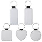 Printable Sublimation Leather Keychain Blanks With DIY Printing