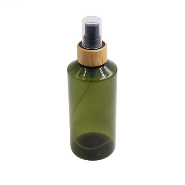 Olive 10ml Organic 5.5'' Bamboo Lid Cosmetic Jar 20/410 Small Empty Spray