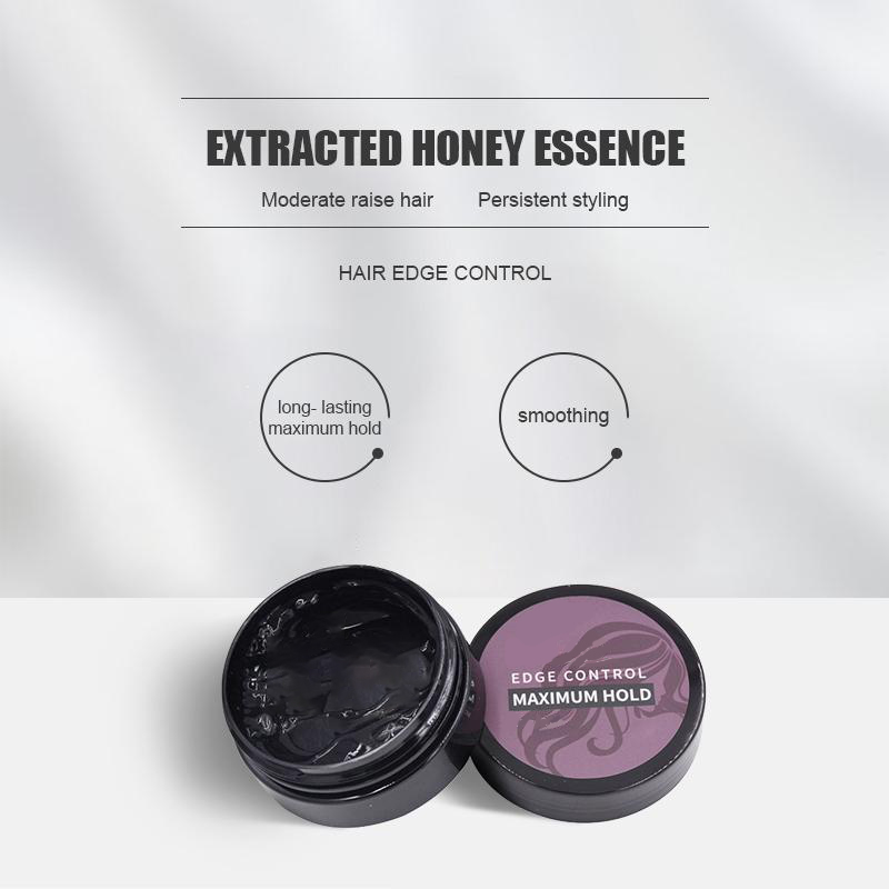 Private Label Edge Control Gel for Natural Hair Strong Hold Fair Trade Ingredients