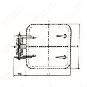 Quality Spring Hinged Weather Tight Hatch Cover wholesale
