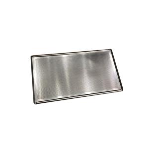 Quality Rk Bakeware China-3 Sided Aluminum Perforated Baking Tray Nonstick Coated -18 &amp;16 Inch wholesale