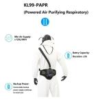Kl99-Papr 200 Times Powered Air Respirator Mask 4 Hours At Full Power
